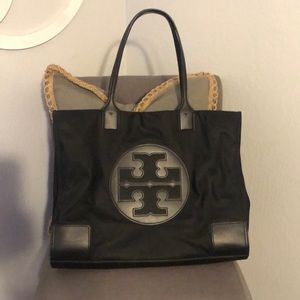 Black Tory Burch Ella Tote